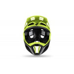 UFO PLAST MTB DEFCON TWO HELMET BLACK & NEON YELLOW